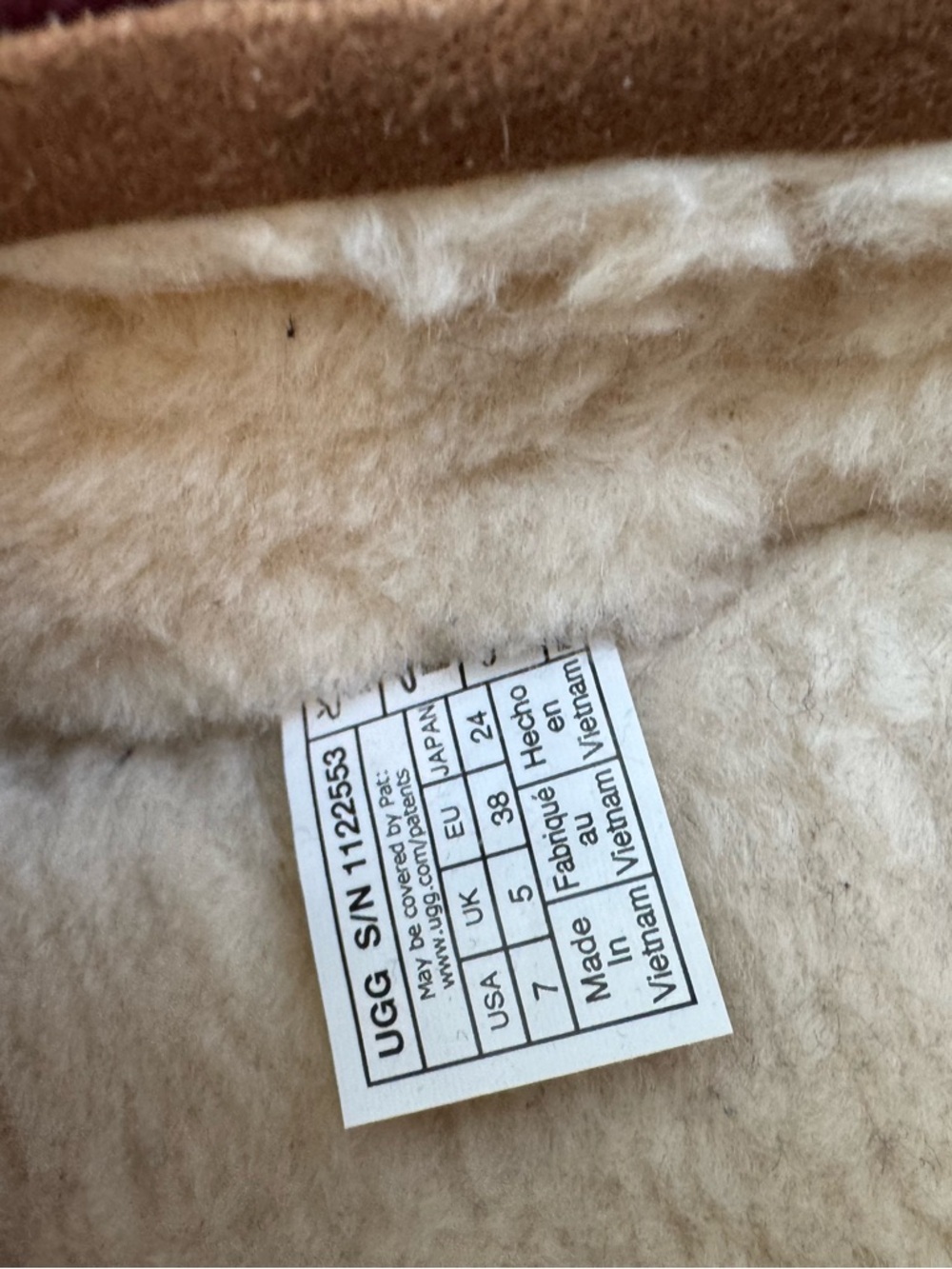 Excellent condition women’s UGG Tasman platform slippers slip on size 7 $145 - Picture 6 of 10